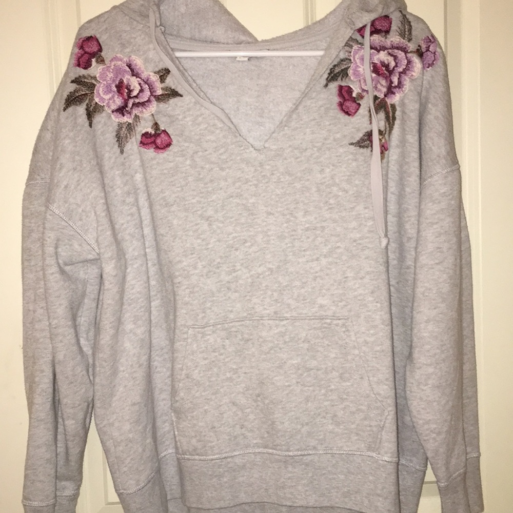 American eagle embroidered hoodie